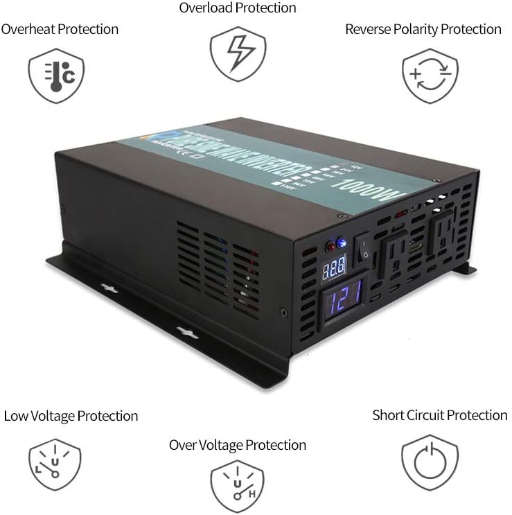 1000W Pure Sine Wave Power Inverter U6014
