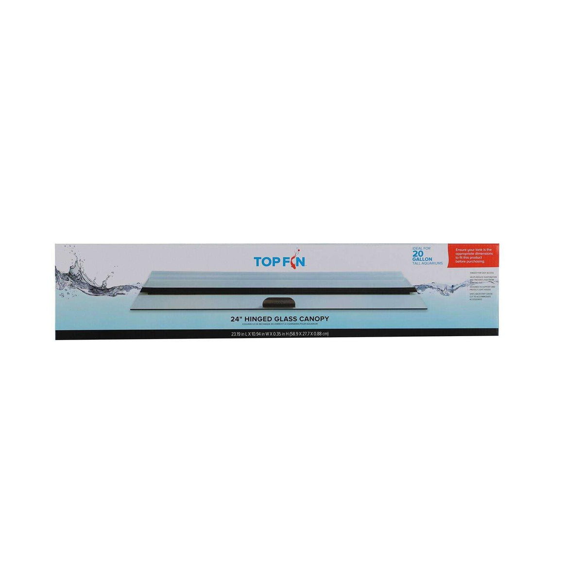 Hinged Aquarium Tank Glass Top T85581