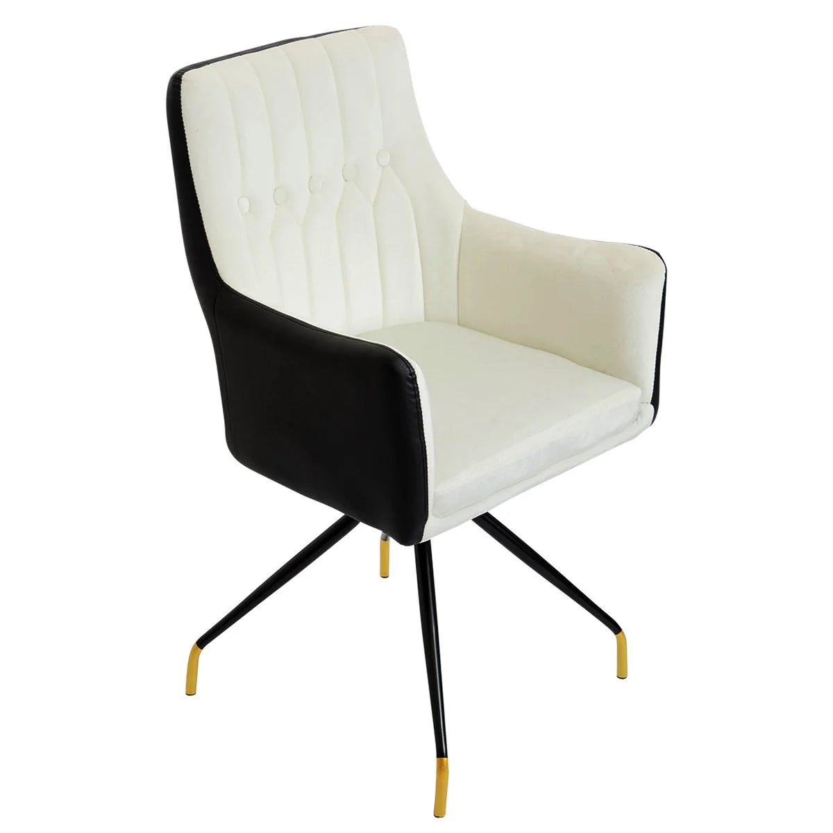 Pink Crushed Velvet Swivel Armchair H70260