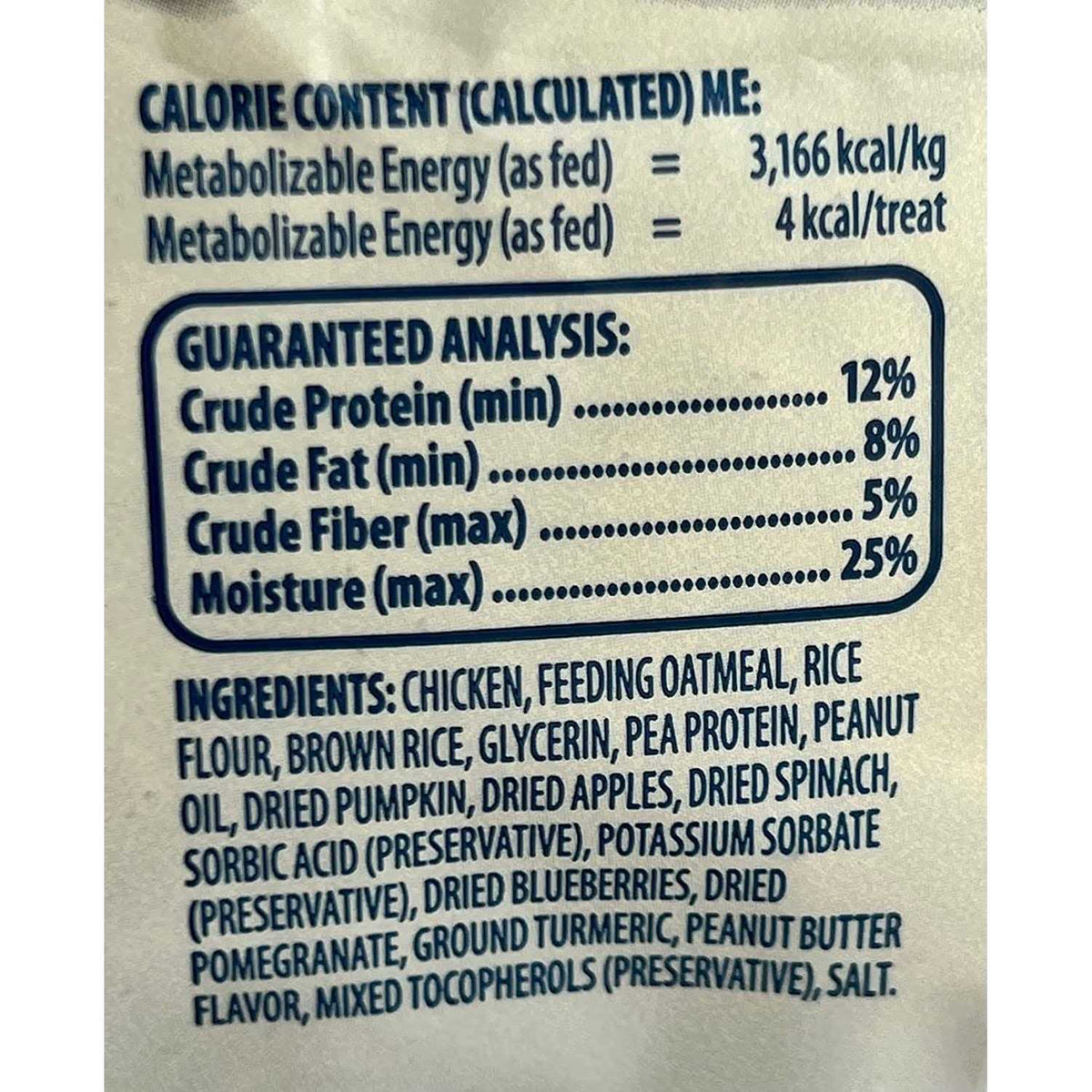 Peanut Butter Flavor Training Dog Treats N662