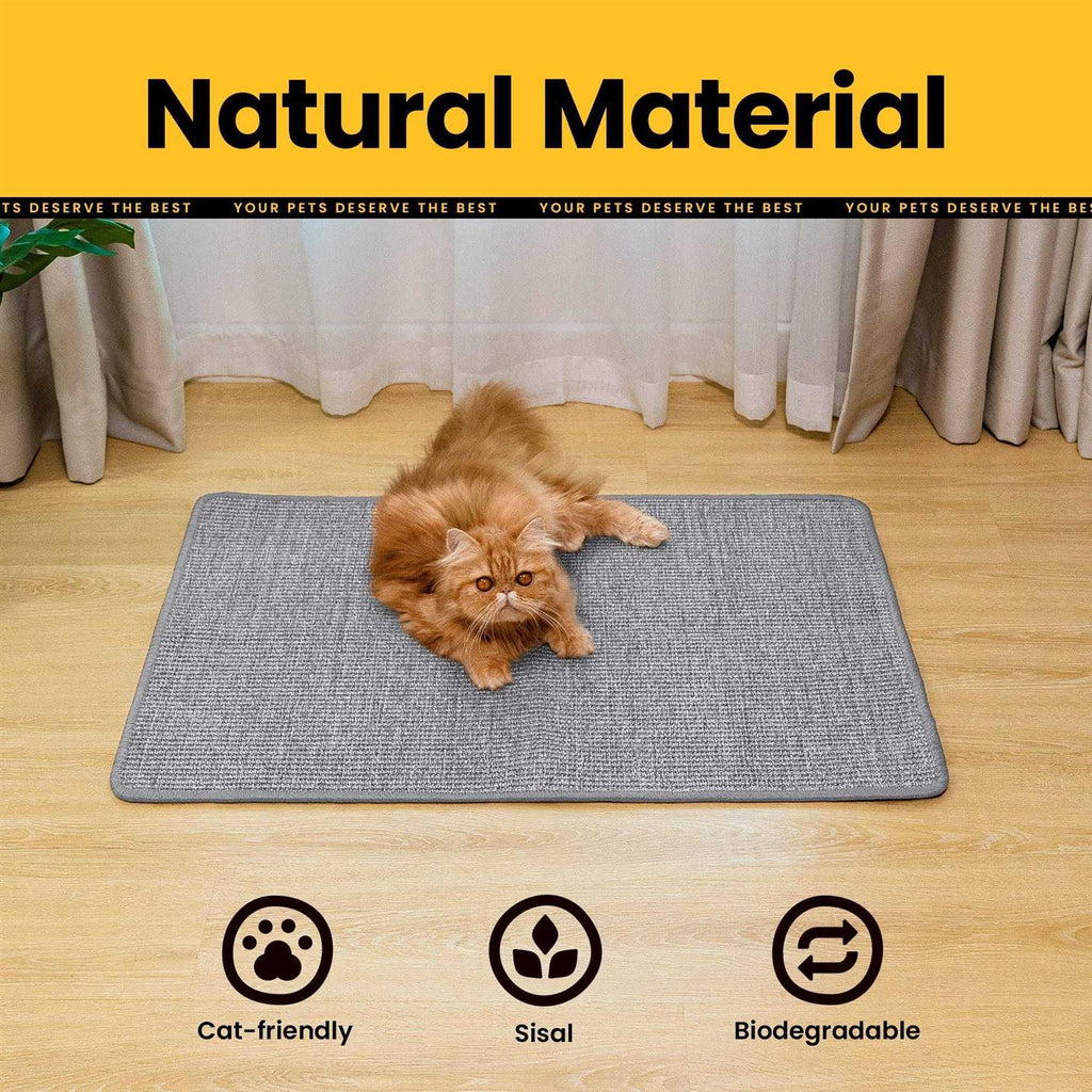 Natural Sisal Cat Scratcher Mat X2885
