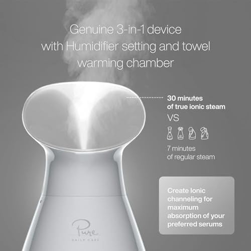 Teal Nano Ionic Facial Steamer with Stainless Steel Skin Kit Z135210