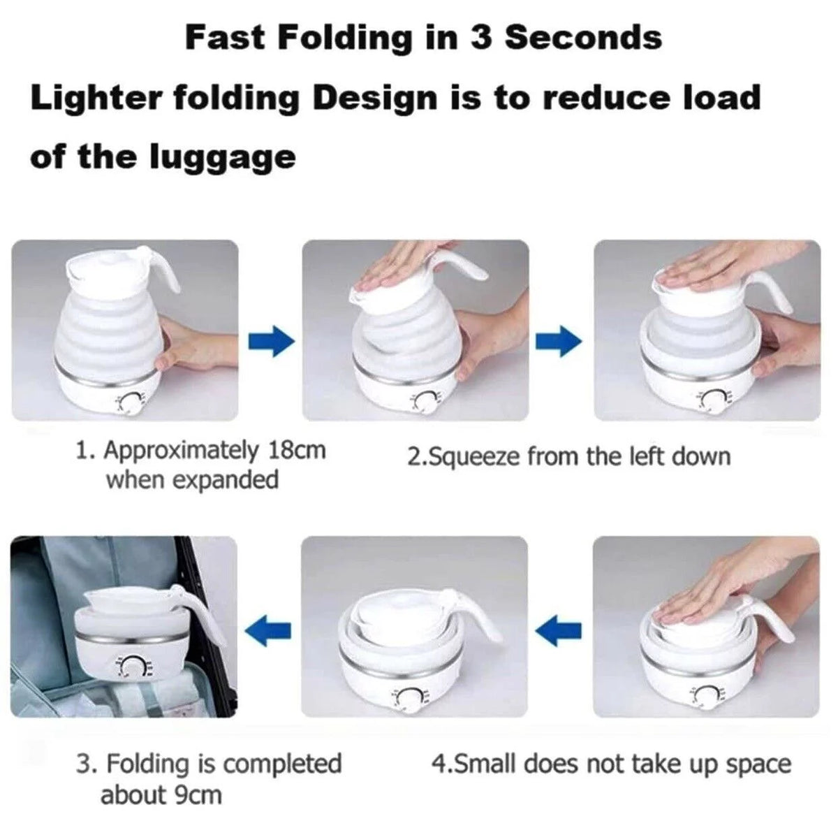 Foldable Ultrathin Electric Kettle R935868