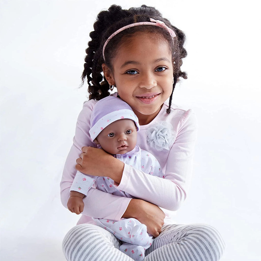 11 inch Soft Body Baby Doll in Purple L360874