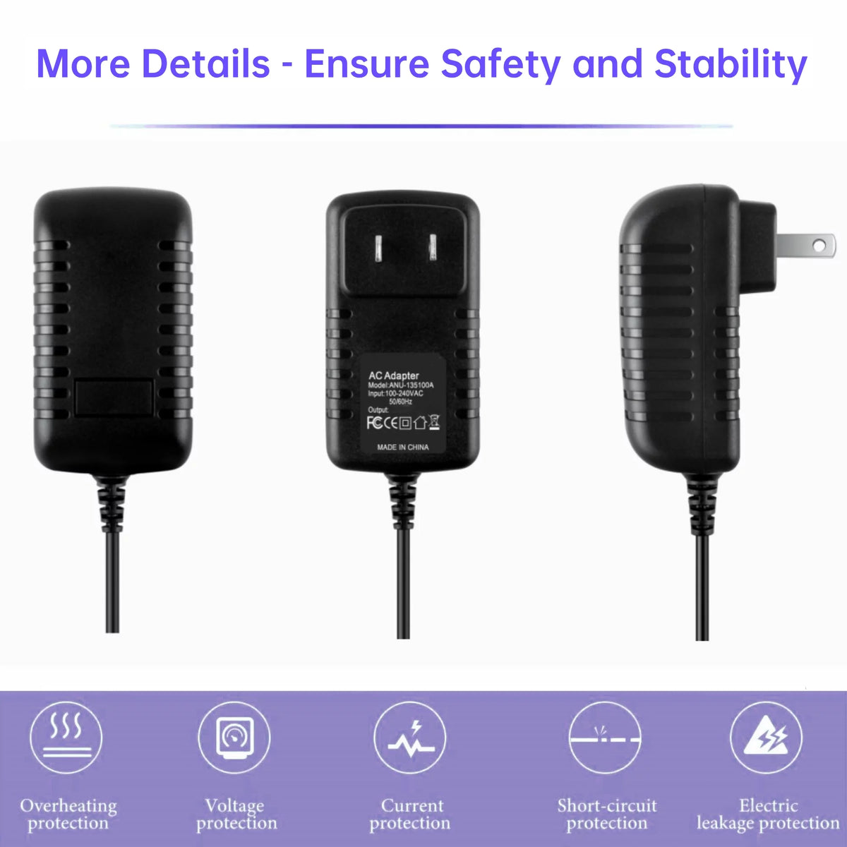AC DC Power Adapter Charger Replacement D558
