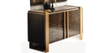 Brown Marble-finish 2 Doors Buffet L25750
