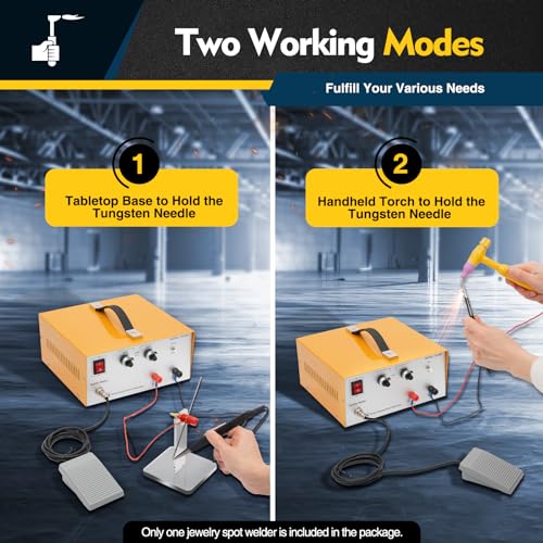 110V 80A Pulse Sparkle Spot Welder with Foot Pedal H46187