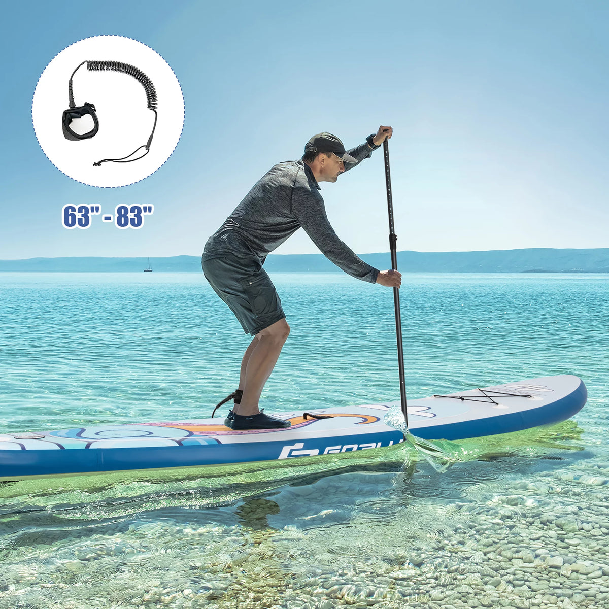 10.5' Inflatable Stand Up Paddle Board L324095