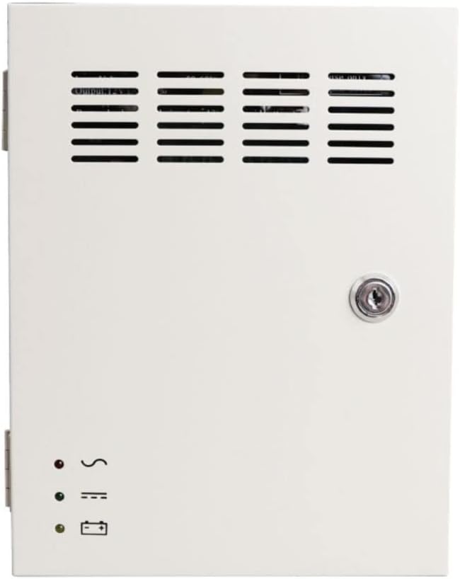 18 Channel 12V 10Amp DC Metal Boxed Cabinet Regulated UPS Power Supply Unit E330274