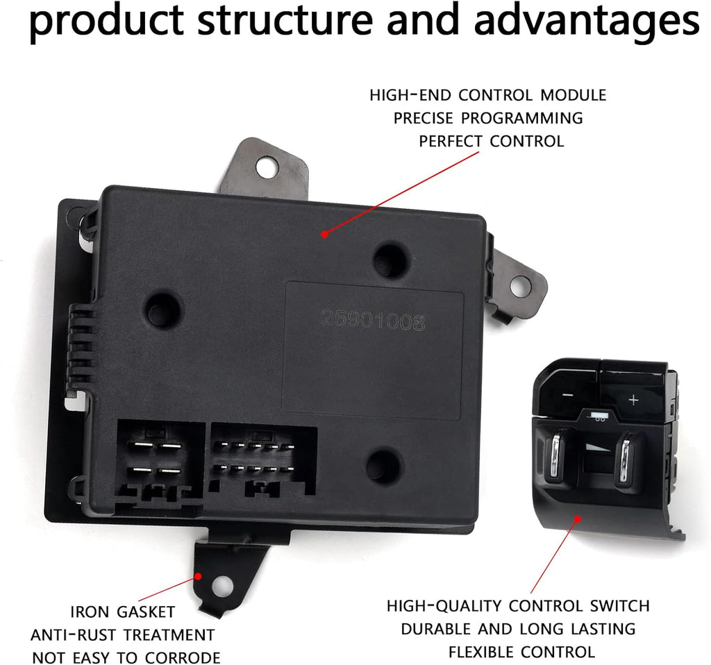 Integrated Electronic Trailer Brake Control Module with Switch for Dodge Ram 1500 DT 2019 2020 2021 P9261