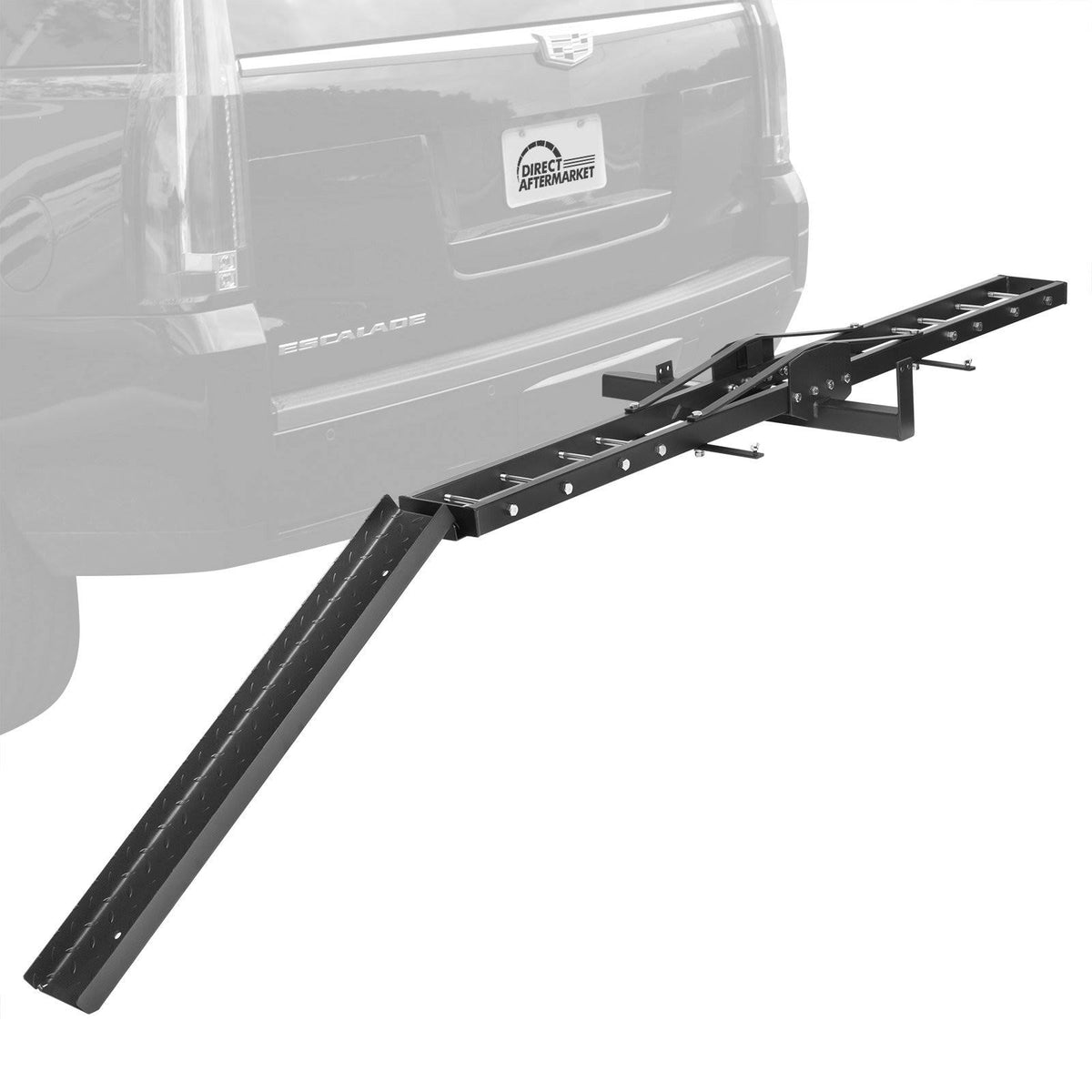 Steel Motorcycle Scooter Dirt Bike Carrier Hitch Mount Rack Ramp Anti Tilt G792