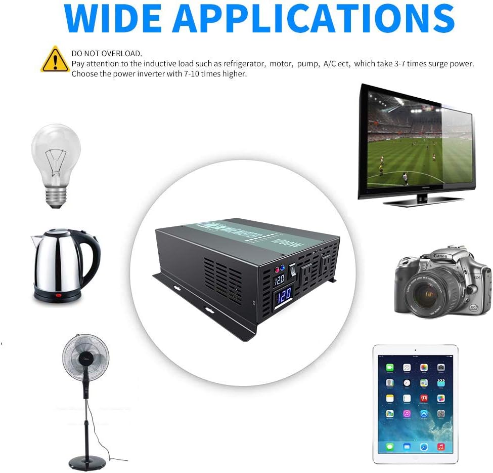 1000W Pure Sine Wave Power Inverter U6014