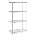 Stainless Steel Wire Shelving Gray - 48 x 24 x 86 in. T96135