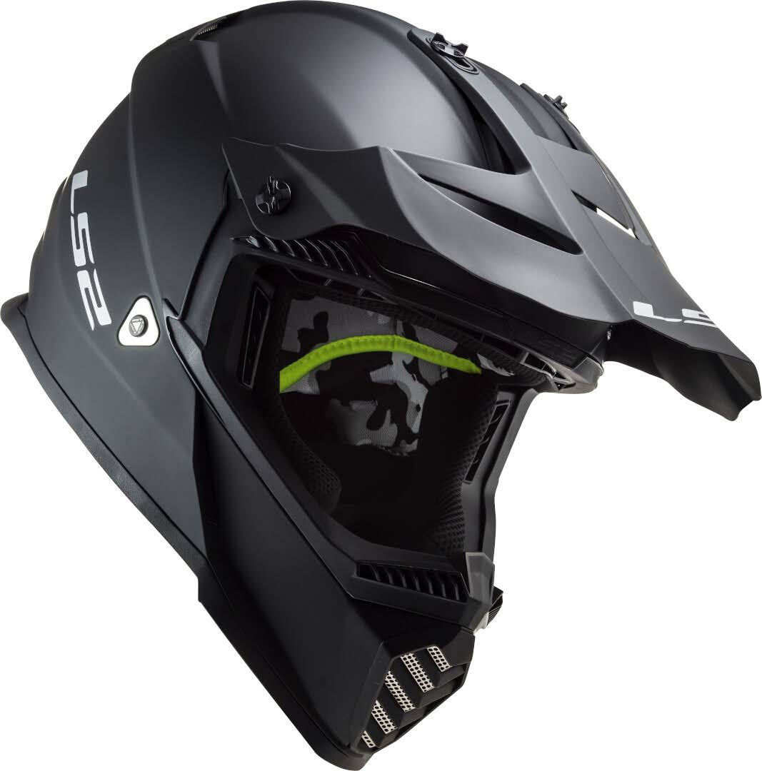 Matt Black MX437 Helmet B7944
