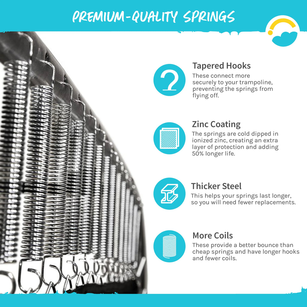 24 Pack 6.0 Inch Trampoline Springs P965