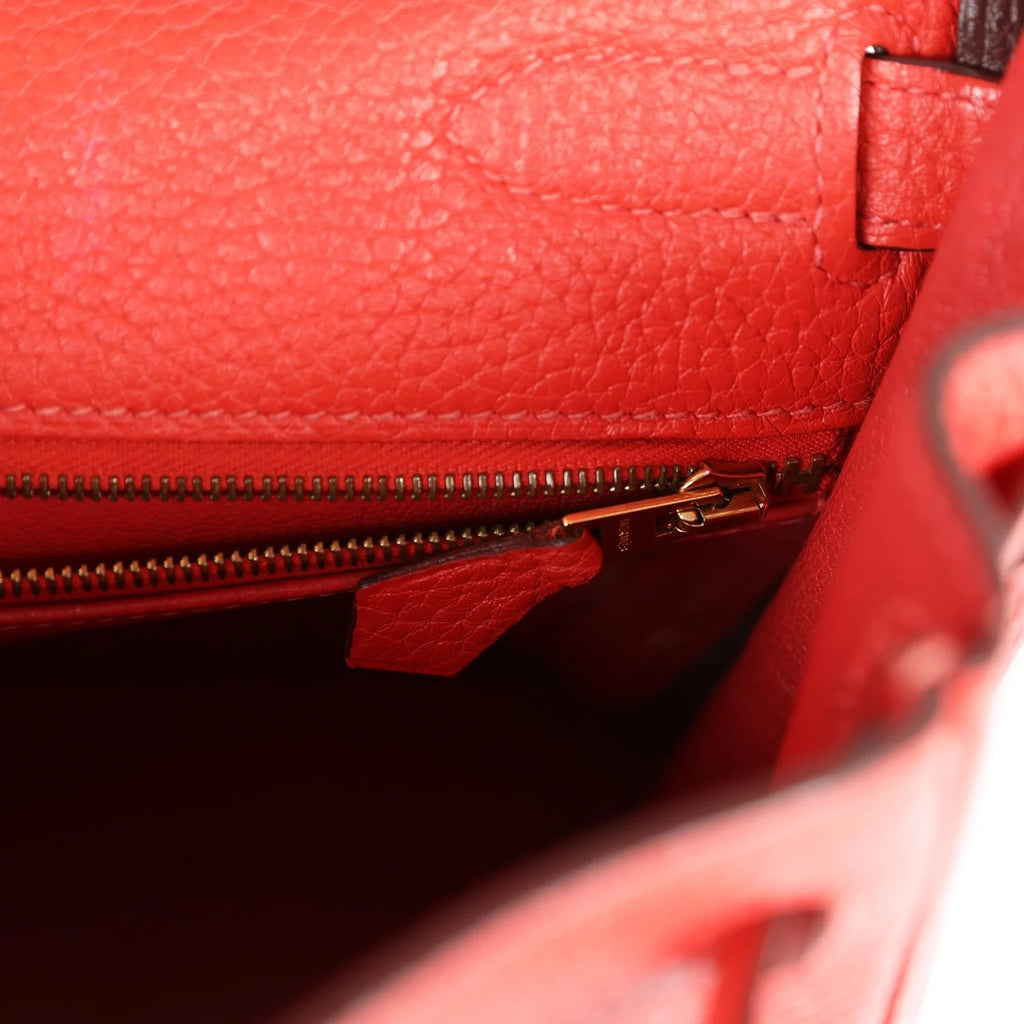Pre-owned 28 Togo Leather Handbag X866987
