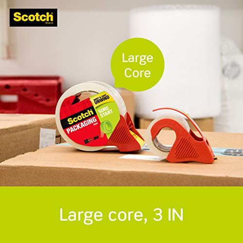 1.88"x 38.2 yd Clear Shipping Packaging Tape J974