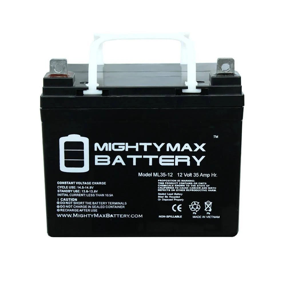 12-Volt 35 Ah SLA AGM Battery 2-Pack Y307893