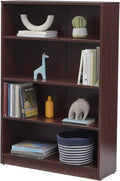 4-Shelf Mahogany Bookcase P225