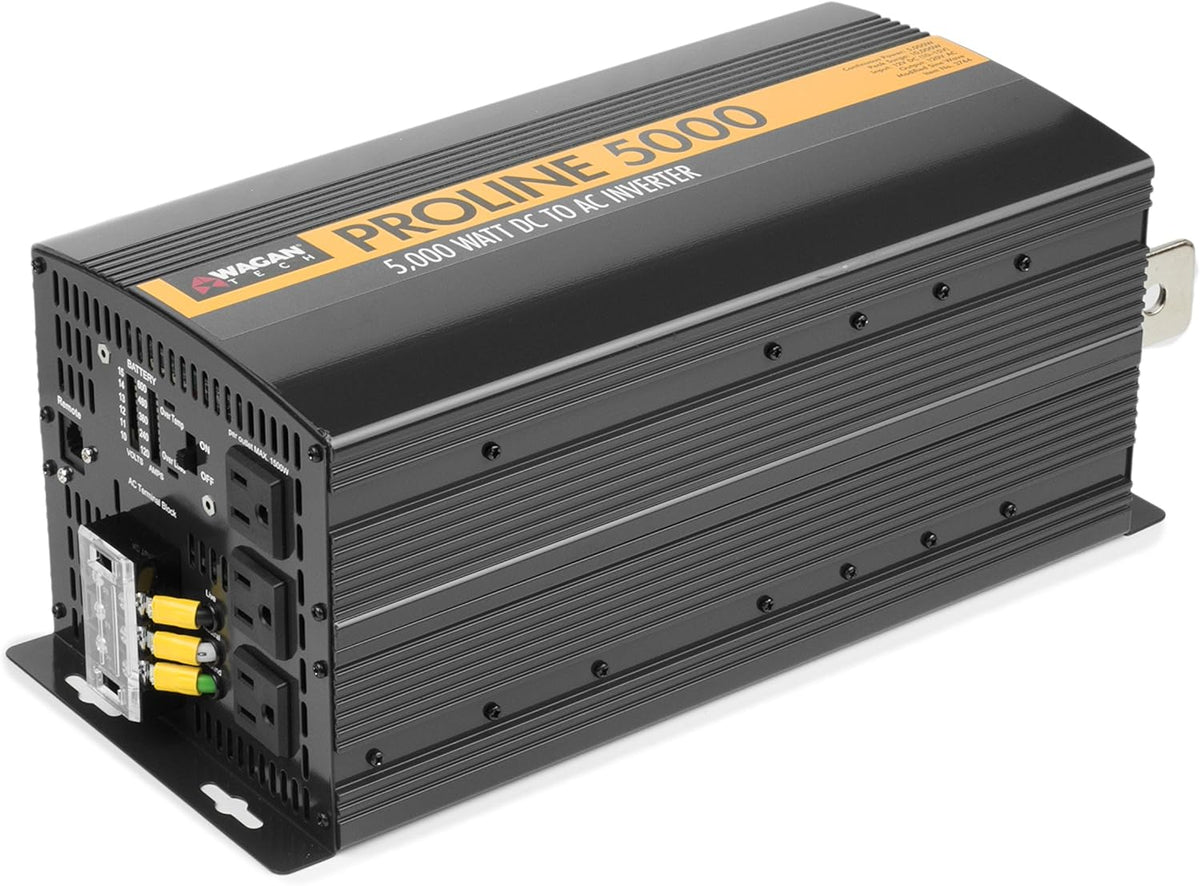 12V 5000 Watt Power Inverter with Remote Control, 10000 Watt Surge Peak H191