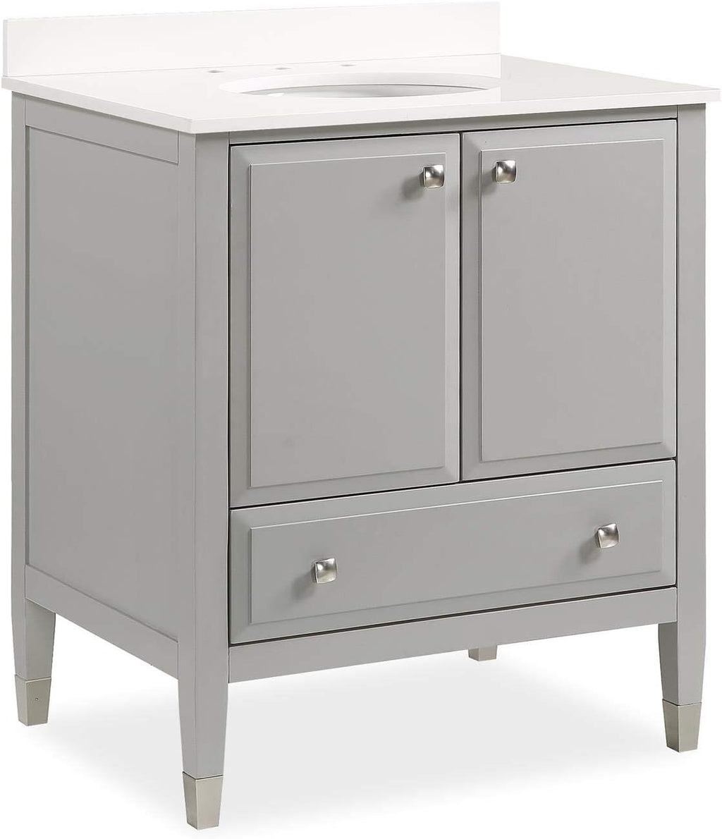 Gray Bathroom Vanity with Sink K517217