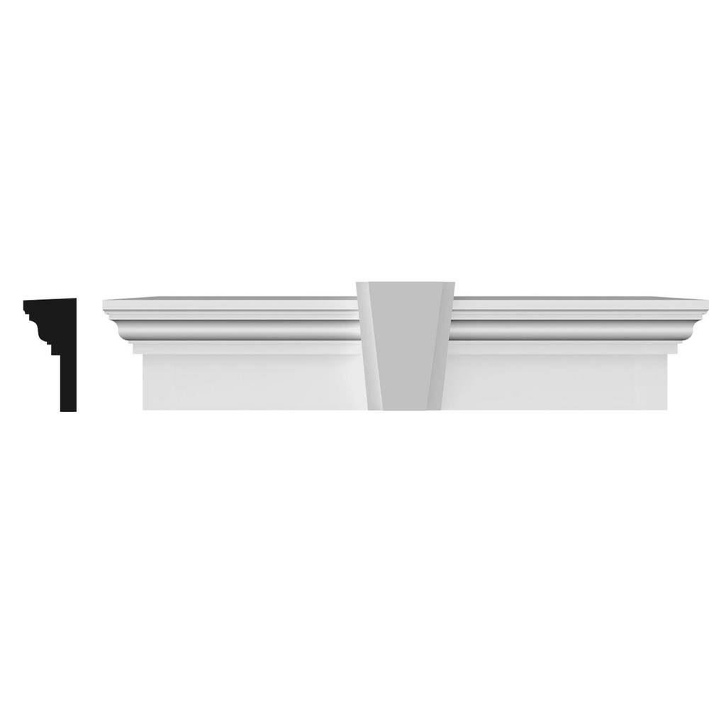 Traditional Crosshead with Deco Keystone U721587