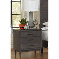 Gray Night Stand O448