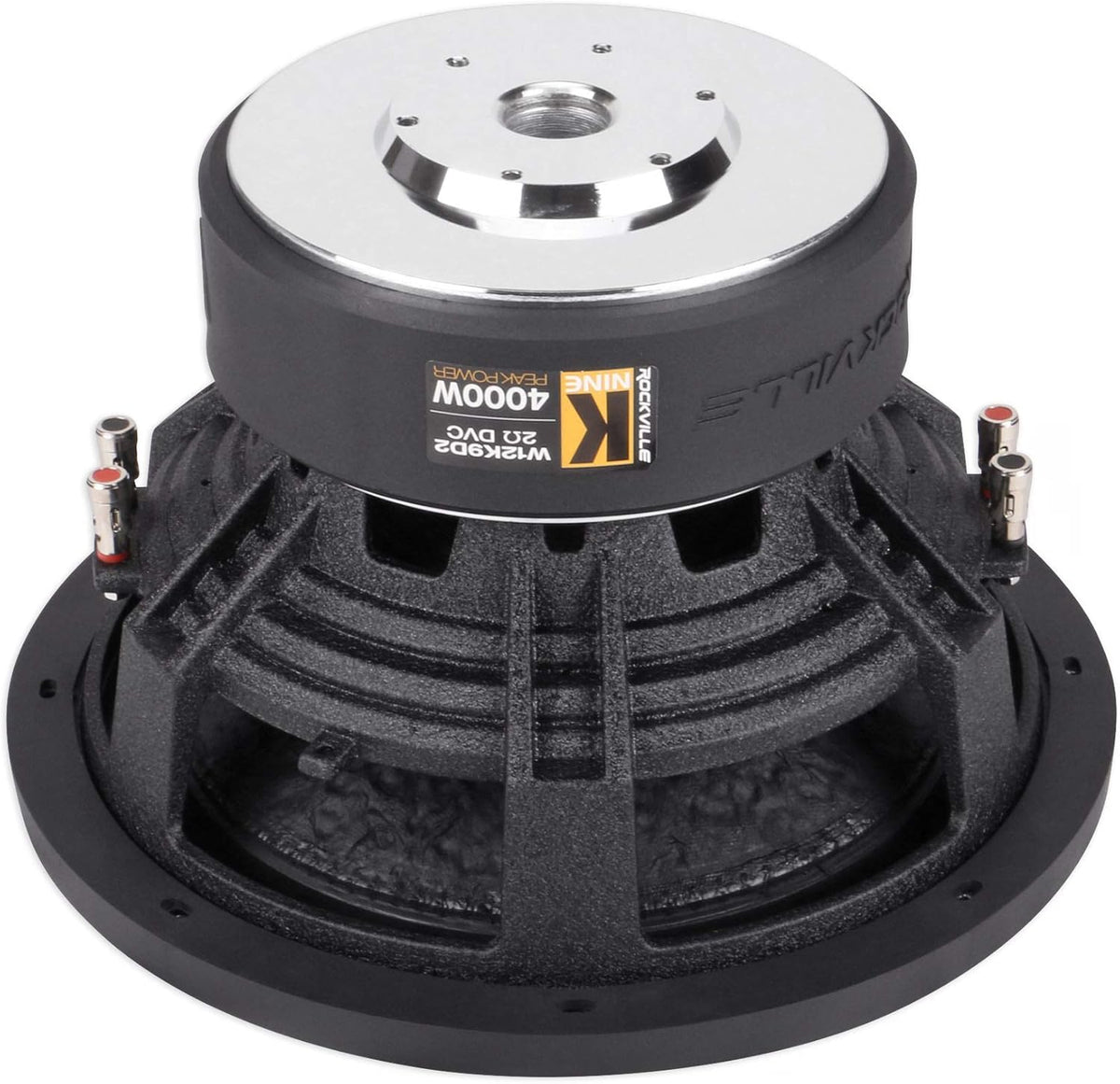 12 4000 Watt Car Audio Subwoofer with Vented Sub Box Enclosure D708