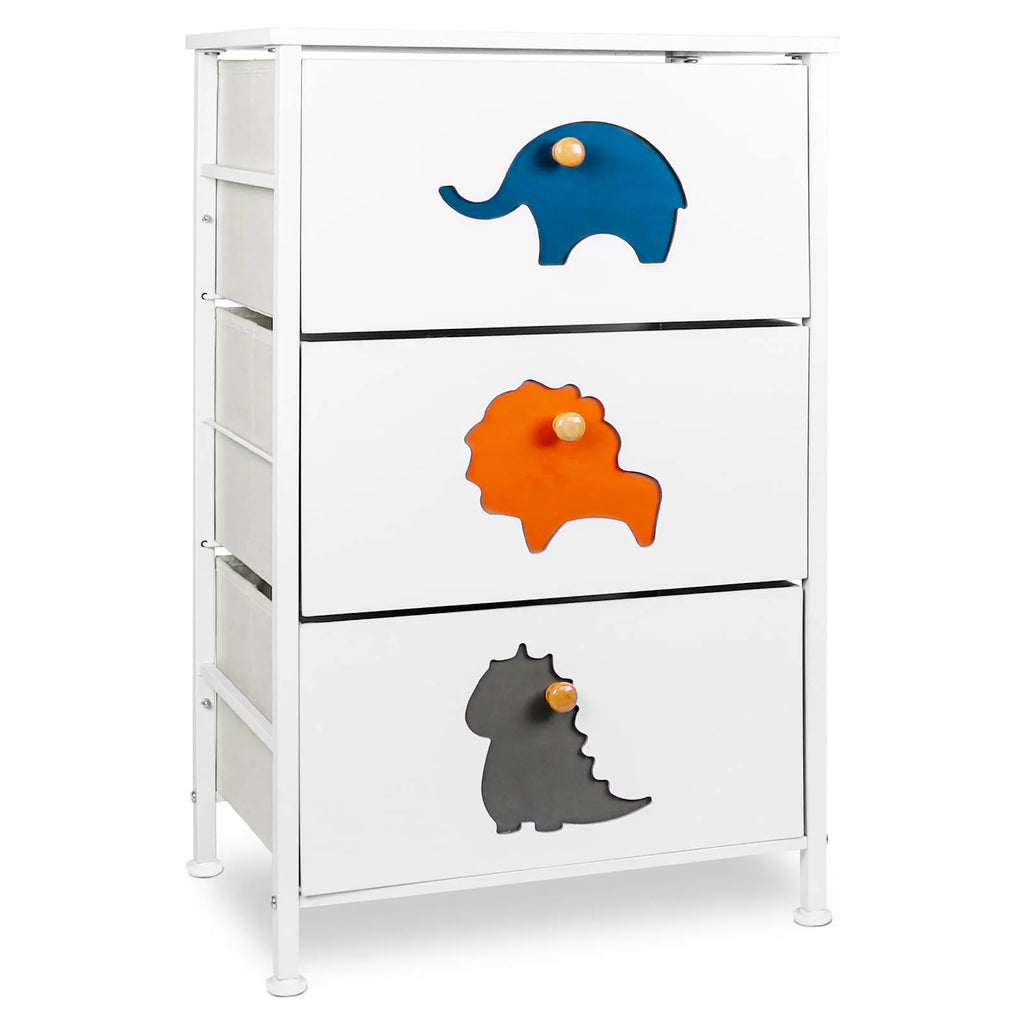 White 5 Drawer Dresser O826820