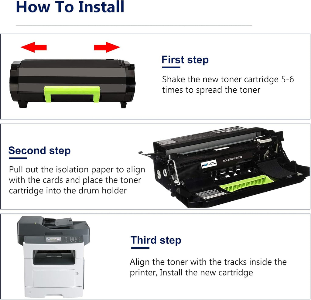 Black Compatible Toner Cartridge 1 Pack B220