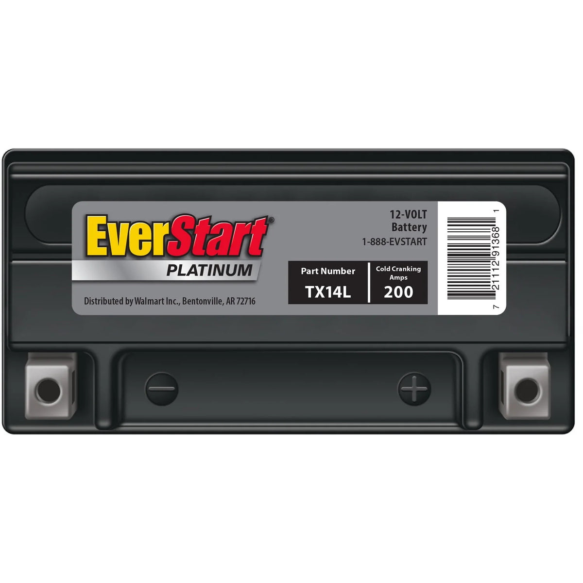 AGM Power Sport Battery Group Size TX14L 12 Volt 200 CCA H23054