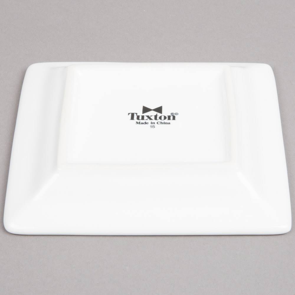 White Rectangular China Plate 12/Case K967