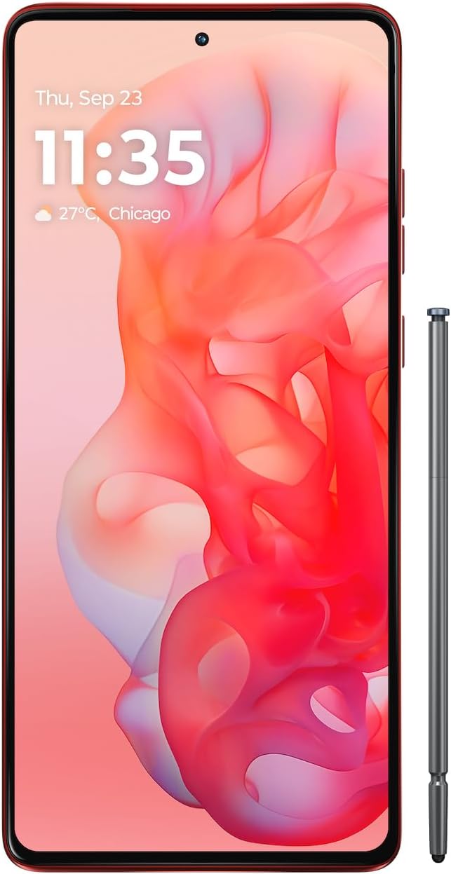 Scarlet Wave 8/256GB 50MP Camera Unlocked Smartphone D48906