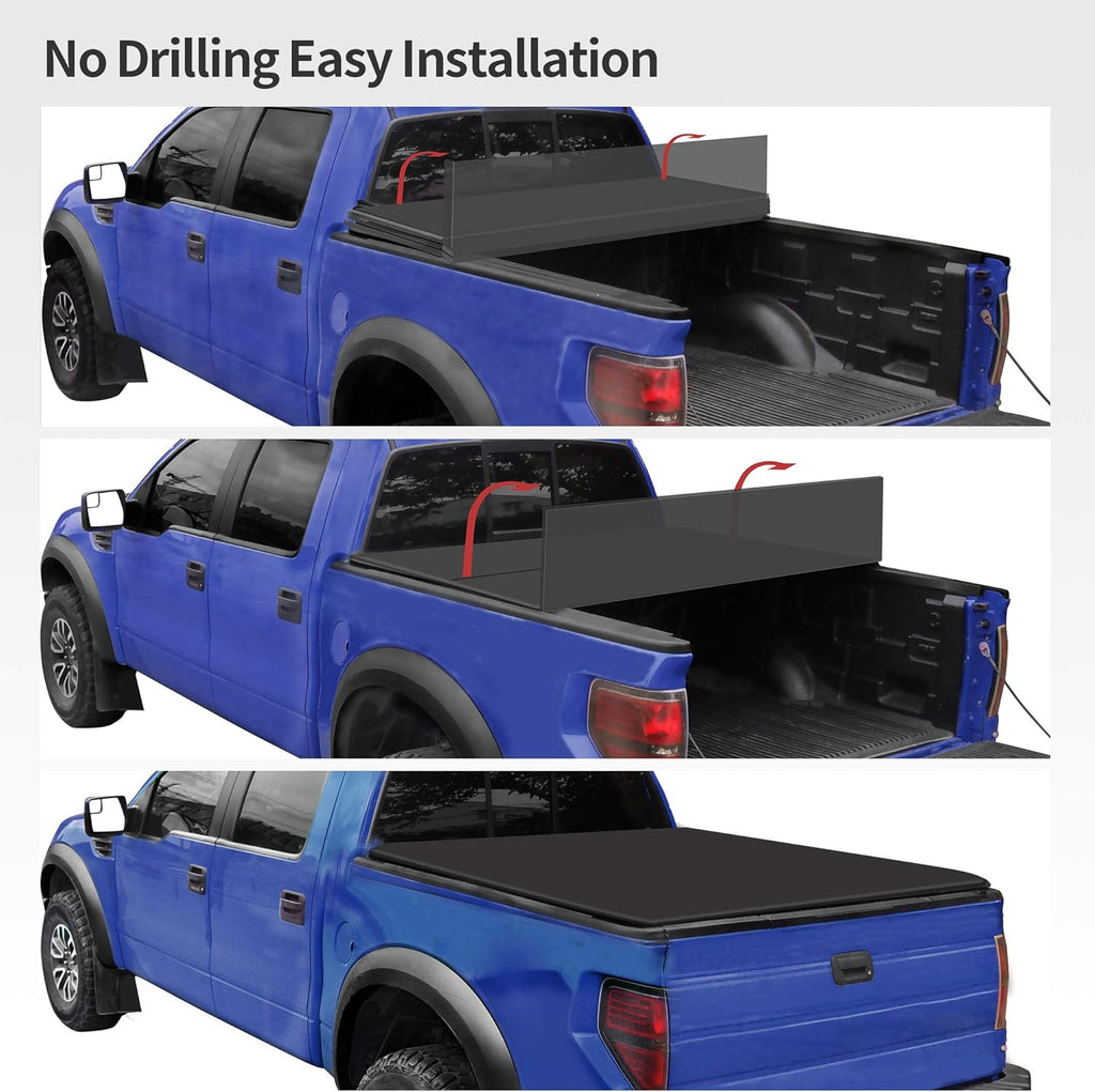 Tri-fold Truck Bed Tonneau Cover C34753