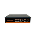 10 Ports Ethernet PoE Switch, 8 PoE Ports + 2 Uplink Ports, 150W, Metal Fanless, Unmanaged, Pack of 2 X60259