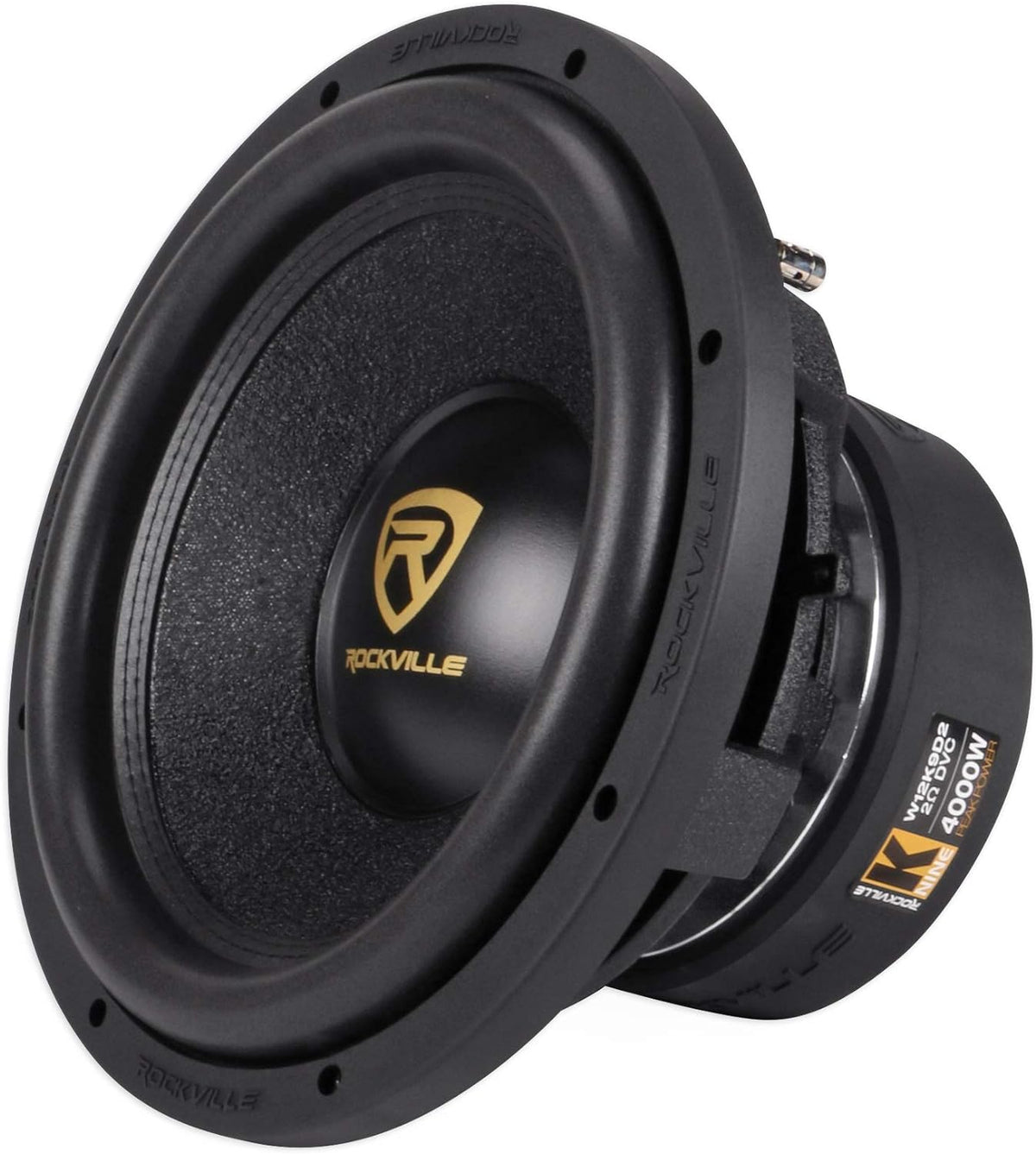 12 4000 Watt Car Audio Subwoofer with Vented Sub Box Enclosure D708
