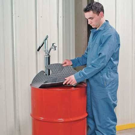 Gray Drum Top Absorb Pad, PK15 B912