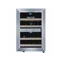 12 Bottle Dual Zone Thermoelectric Wine Cooler Y88276