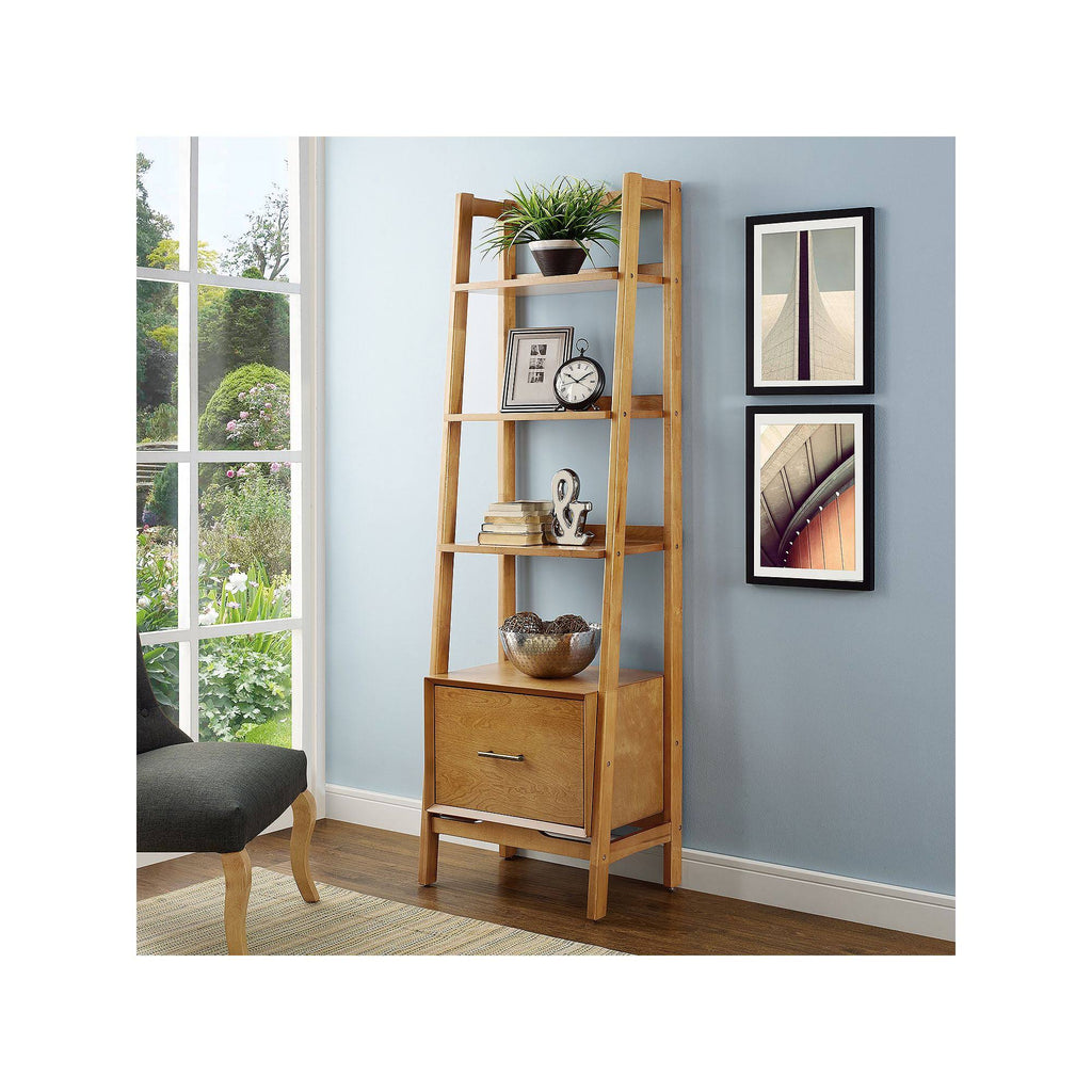 4-Shelf Bookcase, Acorn L16994