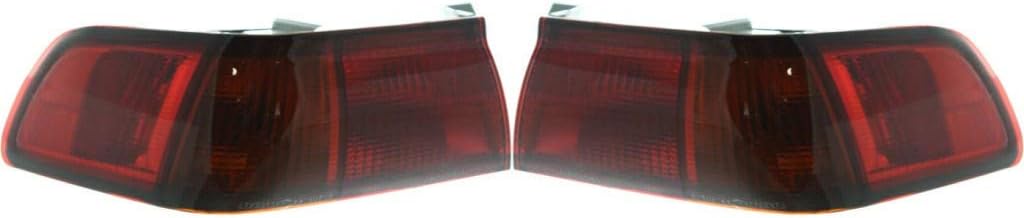 Tail Light Assembly Pair for Toyota Camry 1997 1998 1999 Outer S34935