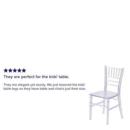 10 Pack Transparent Chiavari Chair B66826