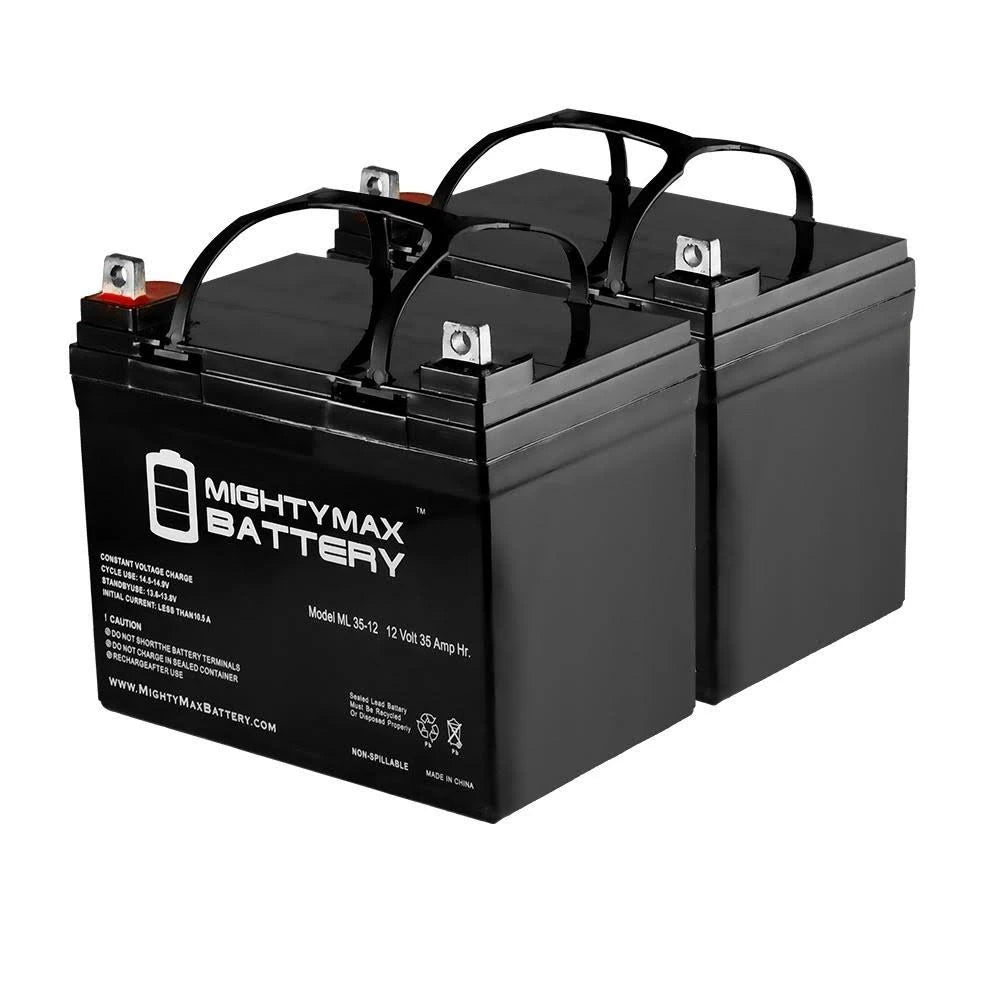 12-Volt 35 Ah SLA AGM Battery 2-Pack Y307893