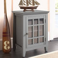 Gray 1 Door Accent Cabinet V72311