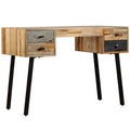 Solid Reclaimed Teak Writing Desk V807