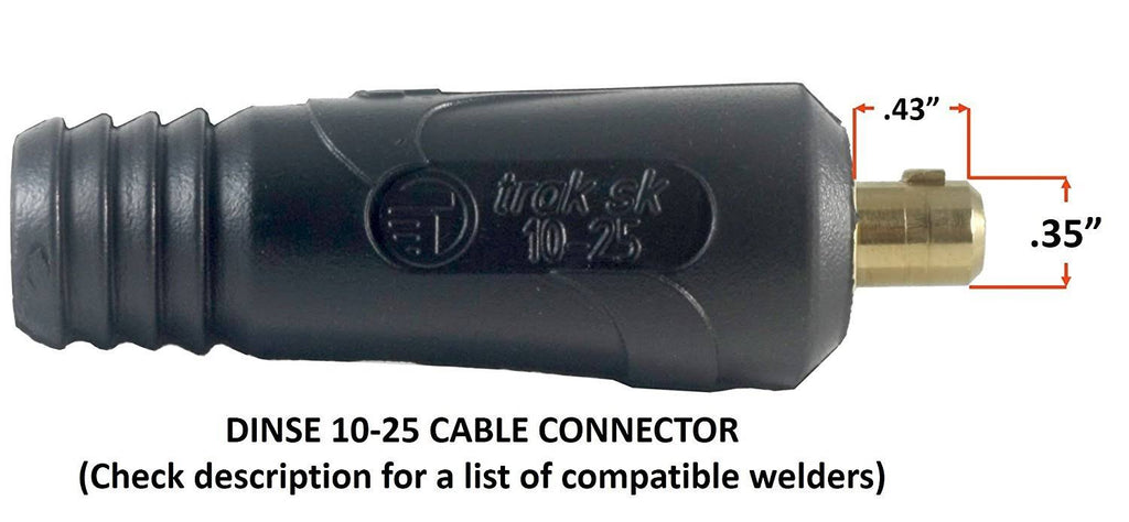 200 Amp Welding Leads Assembly Set with #2 AWG Cable U99574