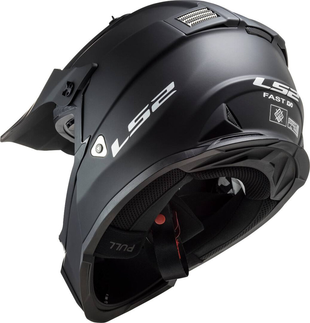 Matt Black MX437 Helmet B7944