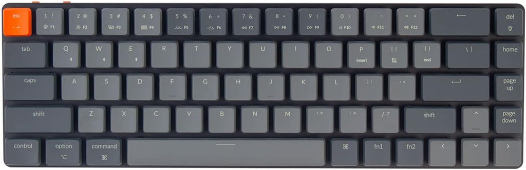Ultra-Slim 65% Layout 68 Keys Wireless Mechanical Keyboard R918