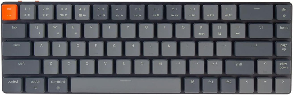 Ultra-Slim 65% Layout 68 Keys Wireless Mechanical Keyboard R918