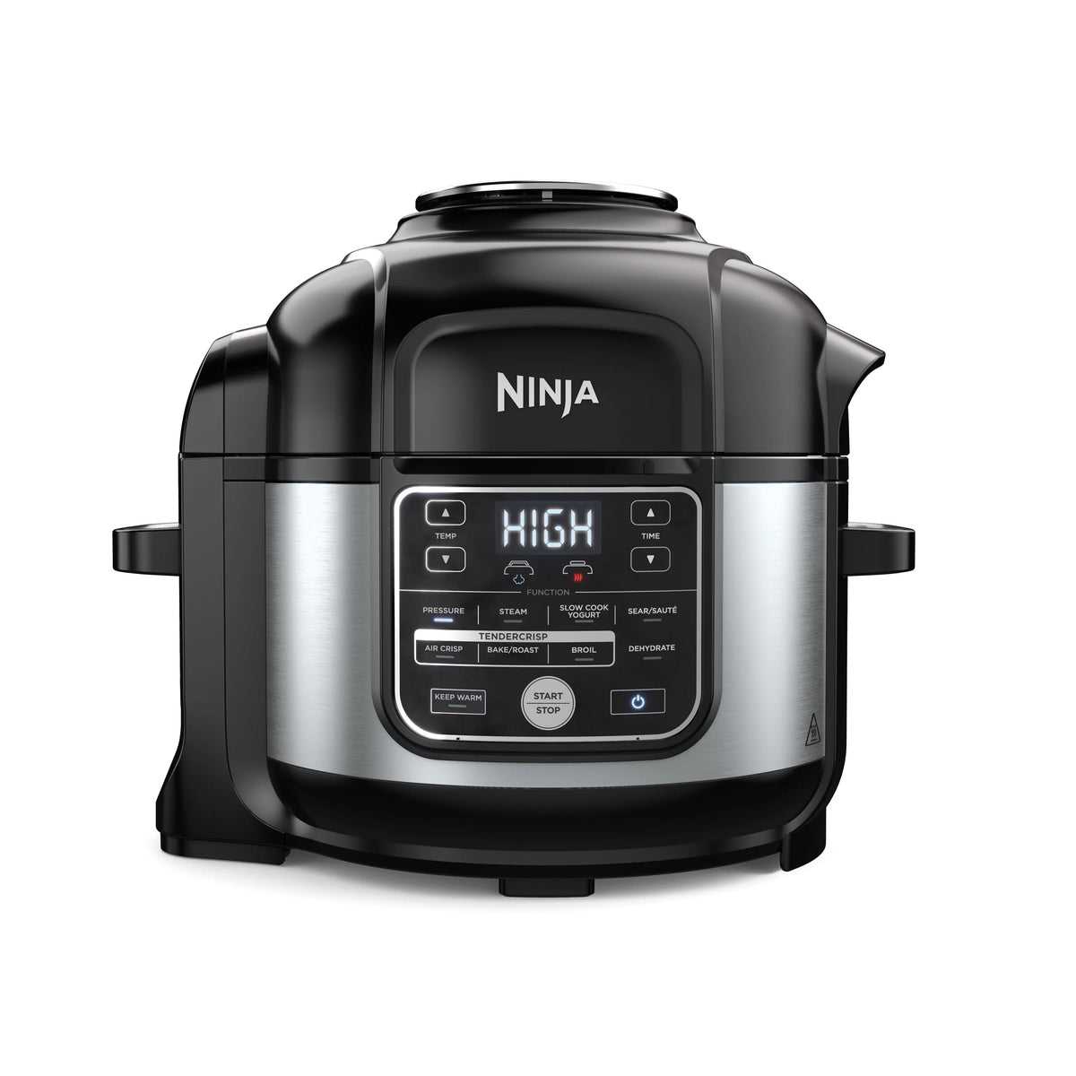 10-in-1 6.5-Quart Pro Pressure Cooker Air Fryer Multicooker, Stainless Z63534