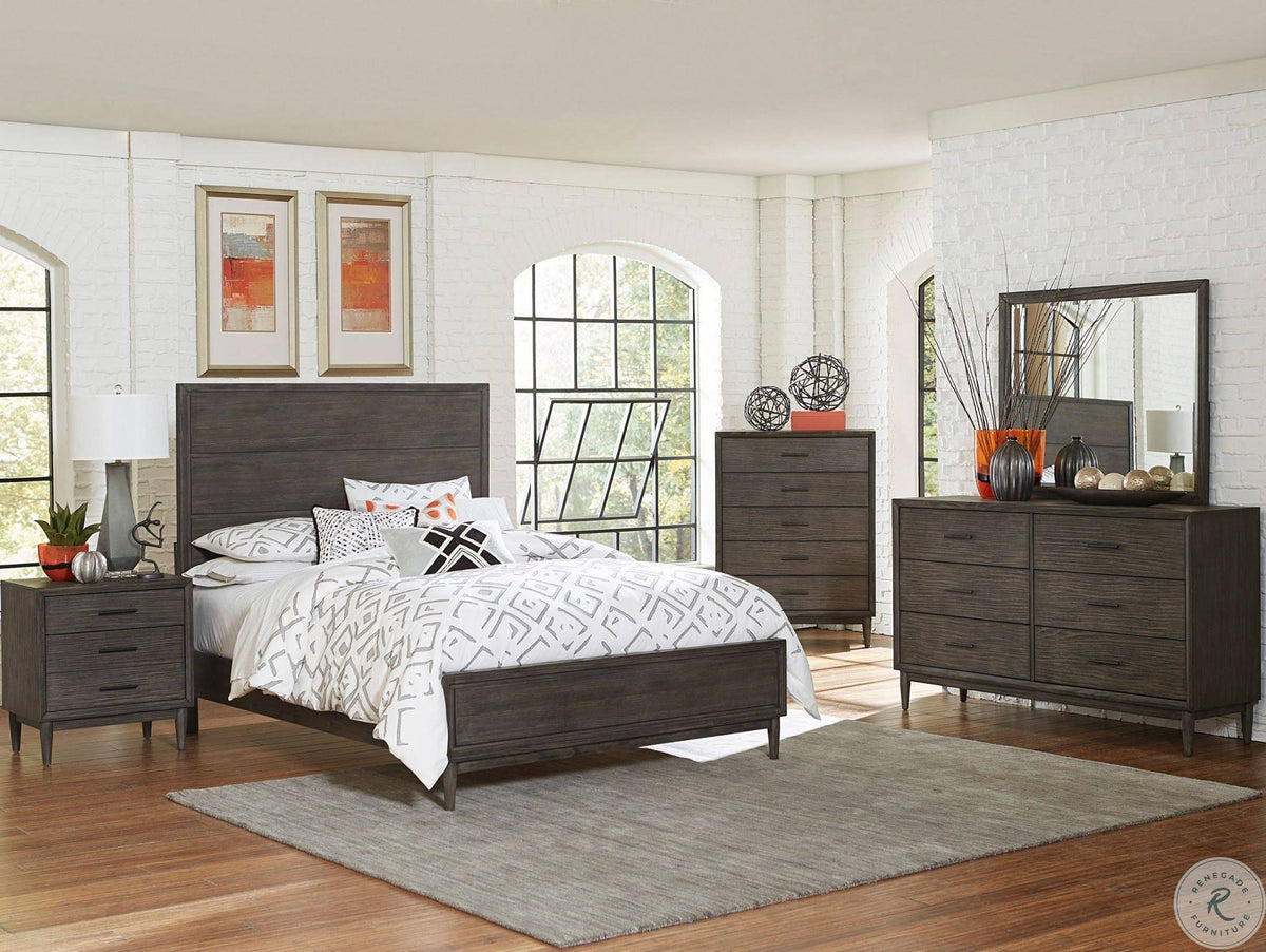 Gray Night Stand O448